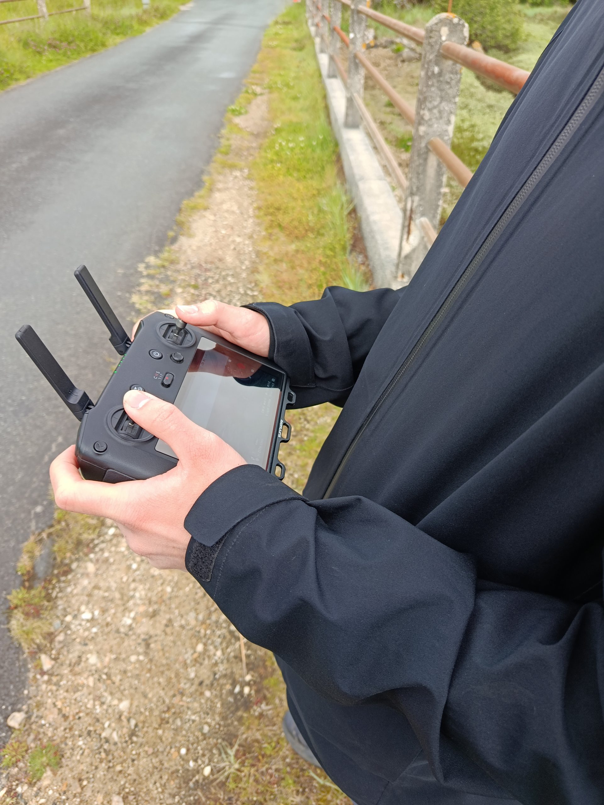 Initiation télépilotage de drone à l'aéroport de Lannion